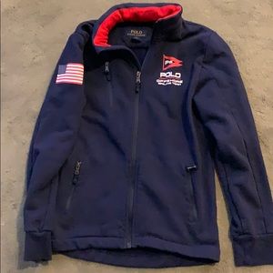Boys Polo Ralph Lauren zip up sweatshirt with hood